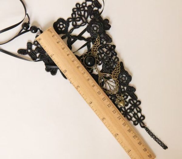 European And American Black Lace Bracelet Sleeve Cover