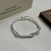 Hollow S925 Silver Plated Bracelet For Women