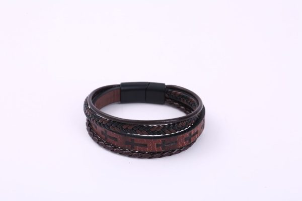 Men's British Retro Pattern Braided Bracelets