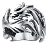 Chinese Style Luminous Dragon Pattern Ring