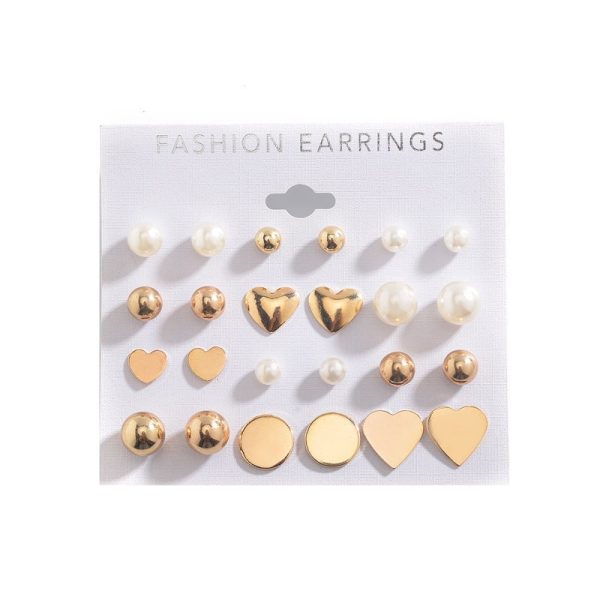 dde092a1-c078-47de-be51-9a54a6af740b.jpg Simple Love Pearl Earrings Set Fashion Creative