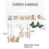 Women's Creative Simple Geometric Earrings Set