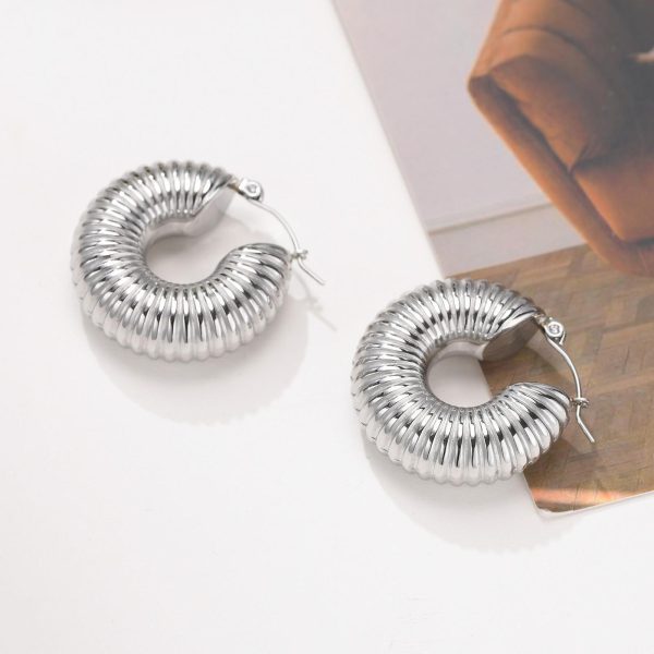 Big Circle Earrings Fashion Street Jewelry In Europe And America
