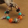 Natural Agate Tibet Beads Colored Beaded Bracelet