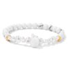 Women's Natural Imitation Sunstone Amethyst Bead Bracelet
