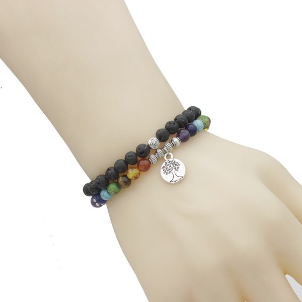 Fashion Jewelry 6MM Volcanic Stone Round Beads