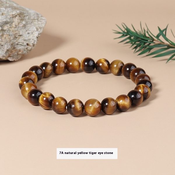 Natural Crystal Tigereye Agate Bracelet