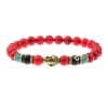 Buddha Head Alloy Accessories Tiger-shaped Stone Energy Stone Elastic Bracelet