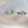 Fashion C- Shaped Circle Female Earrings