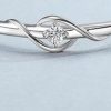 Metal Inlaid Zirconium Mother's Day Bracelet