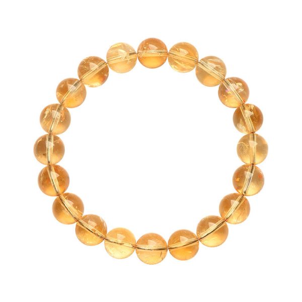 Natural Yellow Asestelle Citrine Bracelet