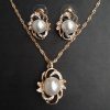 Bridal Necklace Set Wedding Accessories Pearl Jewelry
