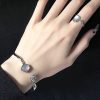 Flower Bud Moonstone Special-interest Design French Gemstone Ring For Women