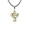 Fashion Natural Stone Cross Necklace