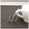 European And American Fashion Stainless Steel Earrings Big Circle Shrimp Male Buckle Earrings Female Jewelry