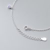 Simple Geometric Round Ornamental Stone Tassel Elegant Graceful Hand Jewelry