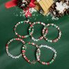 Christmas 6-pack Cute Elk Polymer Clay Bracelet Bracelet Suit