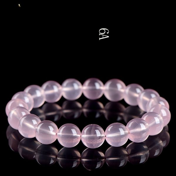 Natural Starlight Crystal Round Beads Women's Bracelet