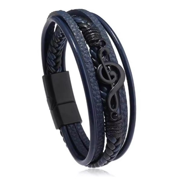 Fashion Retro Music Symbol Bracelet
