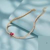 Colorful Crystals Women's Tennis Diamond Bracelet