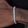 S925 Sterling Silver Bracelet Trendy Women's Hip
