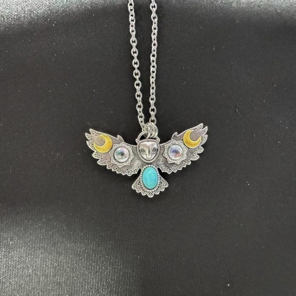 e1e21da8-0985-4a5d-ab0d-c708d28d6931.jpg Owl Flower Moon Turquoise Necklace For Women