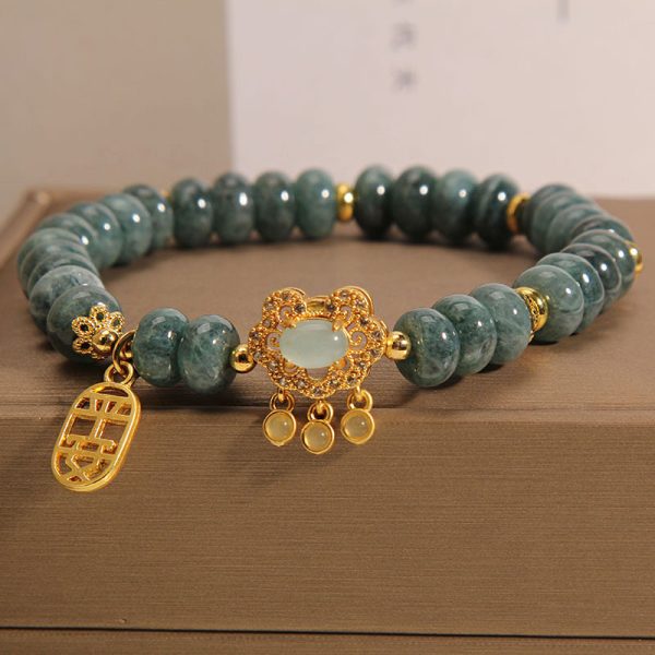 Natural Emerald Jade Bracelet For Women