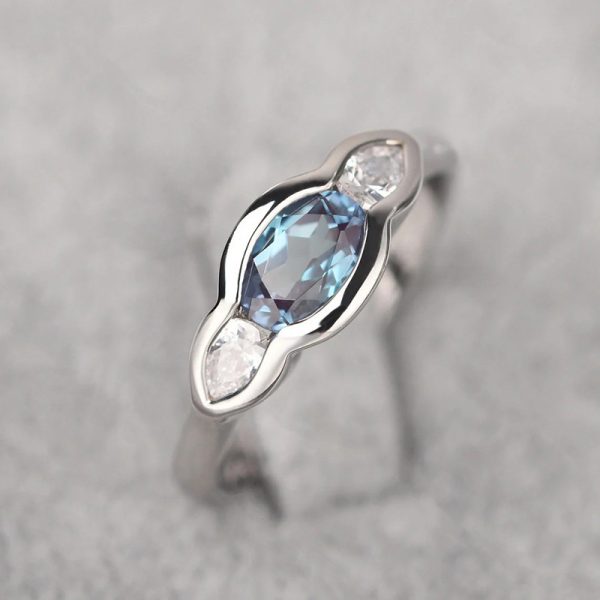 Simple All-match Geometric Ellipse High-grade Ring