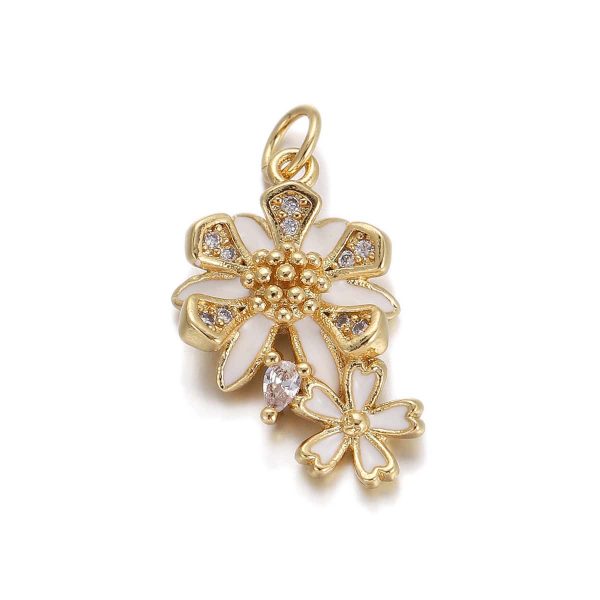 Angel Mermaid Love Heart Character Zircon Pendant Diy Bracelet Necklace