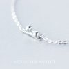 S925 Silver Bracelet Women's Trendy Japanese And Korean Style Cute Cat Bracelet