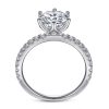 Women's S925 Sterling Silver European And American Fashion Inlaid Zircon Ring