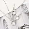Simulated Pearl Jewelry Diamond Inlaid Clavicle Chain To Give Mom