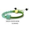Colorful Natural Stone Woven Bracelet