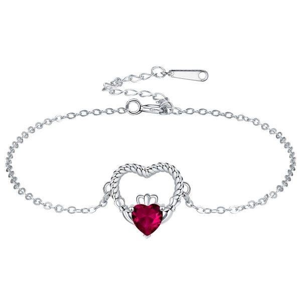 European And American Cat Footprints High Sense Female With Hearts Twine Rope Bracelet For Women