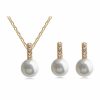 Simple Fashion Necklace Elegant Pearl Women's