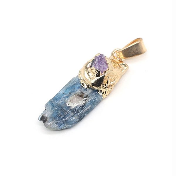 Simple Natural Stone Pendant DIY Jewelry Accessories