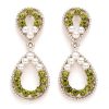 Simple Diamond Cutout Drop Earrings