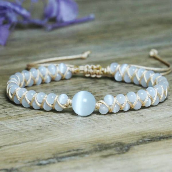 Natural Opal Double Woven Bracelet Exquisite