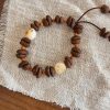 Coffee Bean Female Cartoon Puppy Simple Bracelet