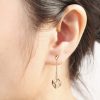 Simple And Fashionable Square Earrings With Zircon Micro-set