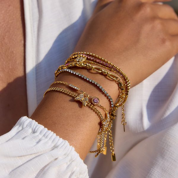 Light Luxury Zircon Bracelet Fashion Temperament Female