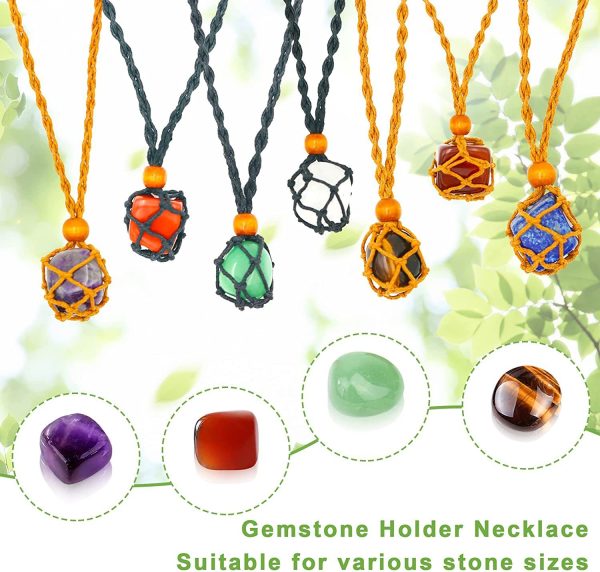Irregular Natural Stone Yoga Stone Bracelet Suit DIY