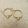 INS Style Geometric Circle Small Beads Earrings