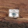 Fashion Natural Gemstone Women's Handmade Ring