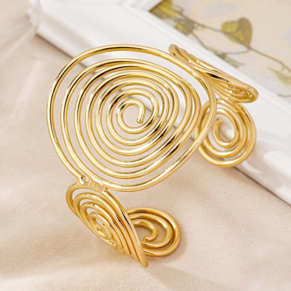 Multi-Layer Cross Open Bracelet Simple Fashion