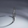 Vintage Distressed Cylindrical Simple Opening Bracelet