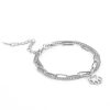 Memory Footprints Girl Hot Girl Double Golden Bracelet