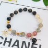 Sweet Cool Style Silver Stone Bracelet Personality Little Sister