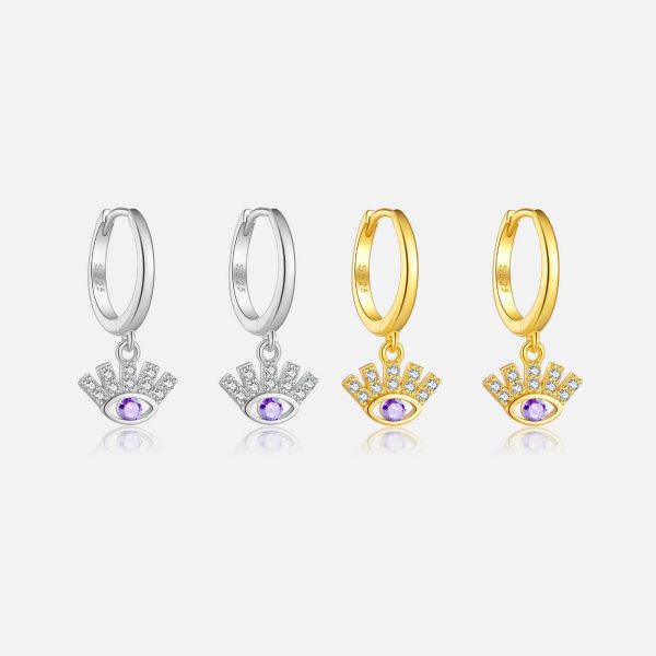 Personality Devil Eye Drop Earrings