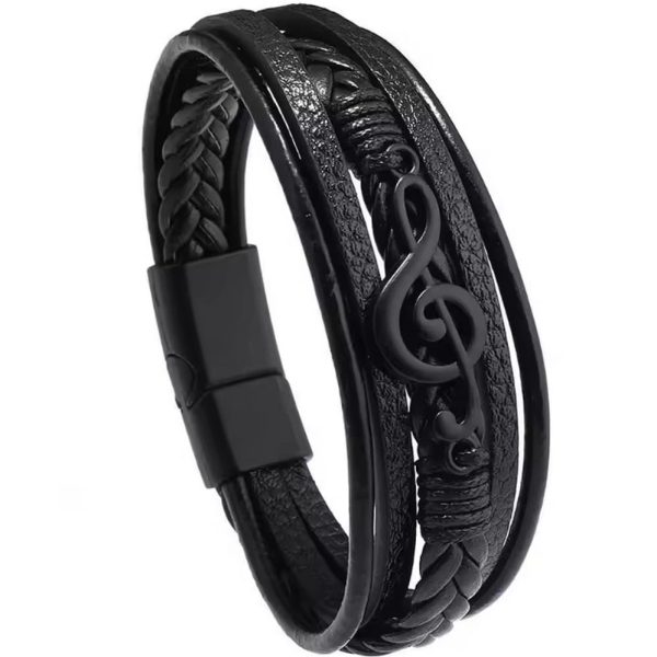 Fashion Retro Music Symbol Bracelet
